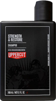 Uppercut Deluxe Strength & Restore Σαμπουάν Καθημερινής Χρήσης για Όλους τους Τύπους Μαλλιών 240ml