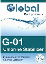 Global G01 Chlorine Stabilizer Σταθεροποιητής Χλωρίου Πισίνας 10kg