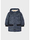 Kids' Casual Jacket Long with Lining & Hood Gray