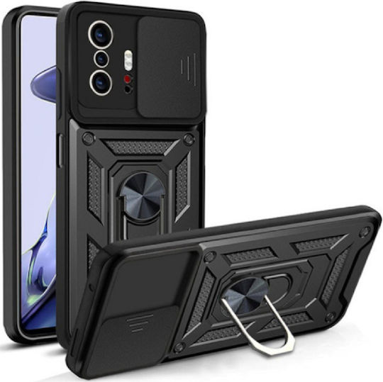 Bodycell Armor Slide Back Cover Plastic Negru (Xiaomi 11T / 11T Pro - Xiaomi 11T / 11T Pro)
