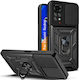 Bodycell Armor Slide Back Cover Πλαστικό Μαύρο ...
