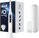 Oral-B IO Series 5 Ηλεκτρική Οδοντόβουρτσα με Χρονομετρητή Βουρτσίσματος, Αισθητήρα Πίεσης & Θήκη Ταξιδίου Λευκή