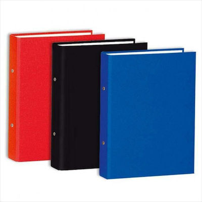 Clipboard with 2 Rings for Paper A4 Red 1pcs