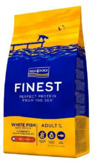 Fish4Dogs Finest Ocean 12kg Dry Food Grain-Free & Gluten-Free for Puppies with Fish