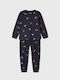 Mayoral Kids' Pajamas Winter Navy Blue Ecofriends