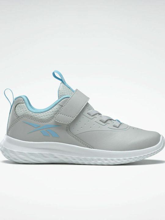 Rush Runner Rush Runner 4.0 Waterproof Kids Sports Shoes Running with Hoop & Loop Closure Pure Grey 2 / Digital Blue / Cloud White