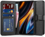 Tech-Protect Synthetic Leather Wallet Black (Poco X4 GT 5G)