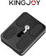 Kingjoy Quick Release Plate QR-10 Πλακάκι Κεφαλής