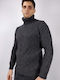 Sportswear Men's Long Sleeve Sweater Turtleneck Gray