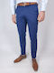 Sartoria Ferruzzi Herrenhose Chino in Slim Passform Blau