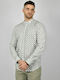 Makan Men's Shirt Long Sleeve White