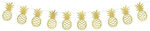 Decorative garland gold Pineapples 1.5m