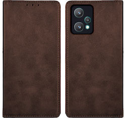 Sonique Vintage Wallet Δερματίνης Καφέ (Realme ...