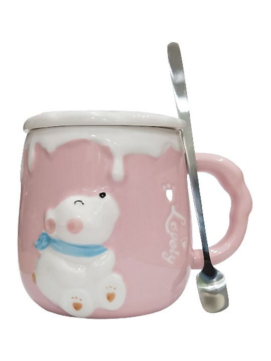 Etoile Weihnachtliche Becher Keramik Rosa Weihnachtlich Becher Keramik Rosa Breite 8.5cm.
