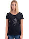 Cry Women's T-shirt Navy Blue