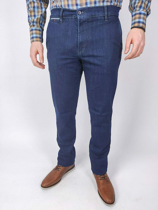 Lcdn Men's Denim Trousers Blue