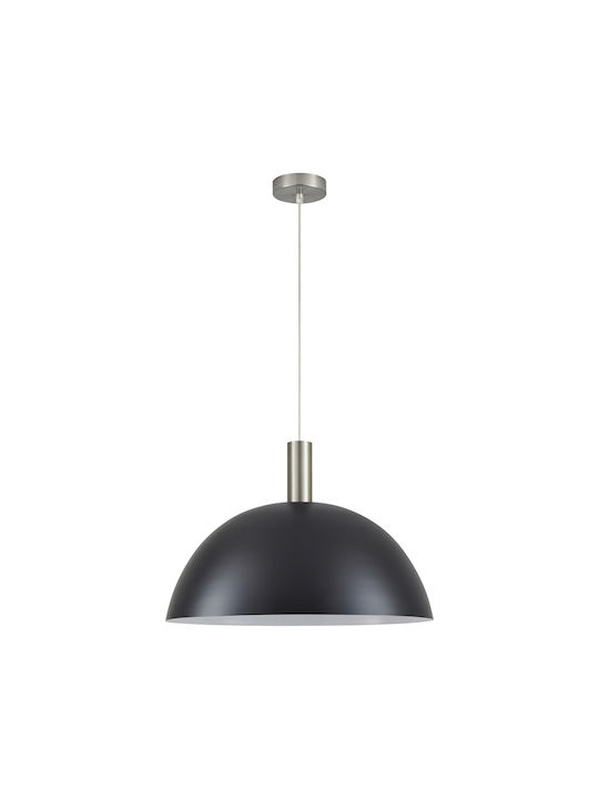 Home Lighting Pendant Light Suspension Bell for Socket E27 Black