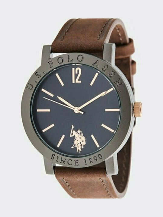 U.S. Polo Assn. Roman Ανδρικό Ρολόι 42mm Μπαταρ...