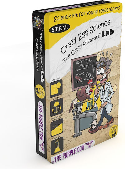 Purple Cow Τρελά Αυγά STEM Educational Game Experiments for 8+ years old Years Old
