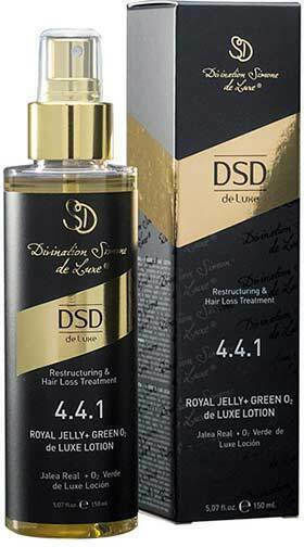 DSD de Luxe 4.4.1 Royal Jelly + Green O2 Deluxe Лосион за коса против косопад 150мл