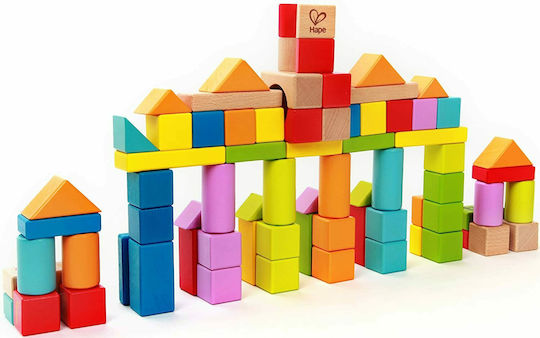 Hape Blocks Count and Spell Wooden for 1+ Year 80pcs
