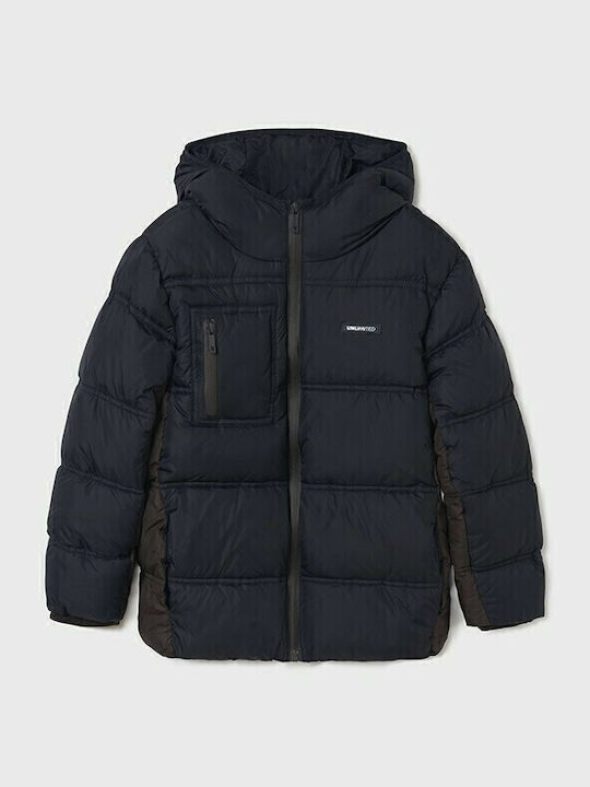 Mayoral Kinder Steppjacke Lang mit Kapuze Marin...