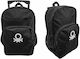 Benetton School Bag Trolley Elementary, Elementary in Black color