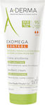 A-Derma Exomega Control Emollient Cream Anti-Kratz-Verfahren Feuchtigkeitsspendende Creme Regeneration für trockene Haut 200ml