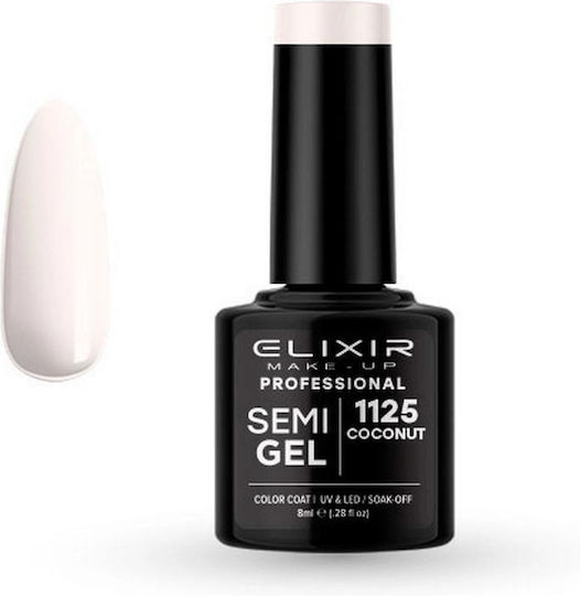Elixir Ημιμόνιμο Βερνίκι Νυχιών 1125 Coconut 8ml