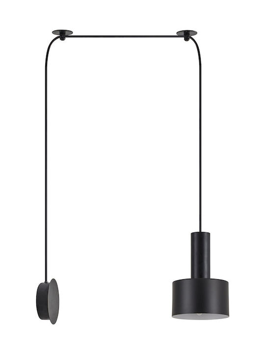 Home Lighting Pendant Lamp E27 Black