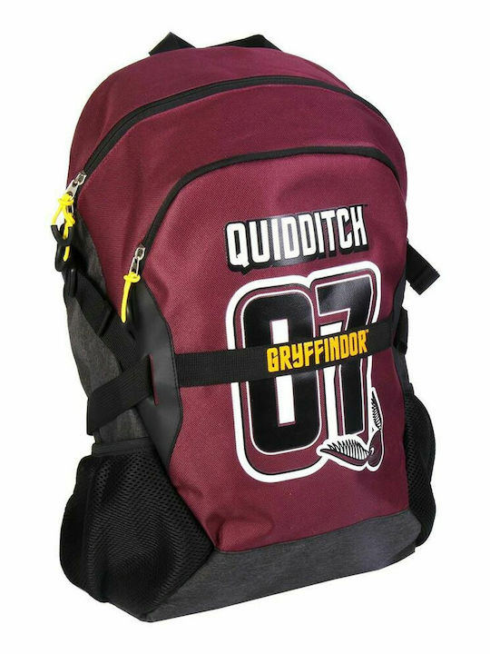 School Bag Backpack Elementary, Elementary in Burgundy color