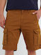 Men's Cargo Shorts Regular Fit Brown