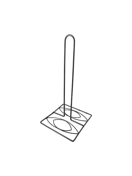 Max Home Βάση για Χαρτί Κουζίνας Μεταλλική Ασημί 30cm XN00012029