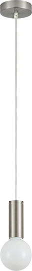Home Lighting Adjustable Pendant Light Silver Rail with Socket E27