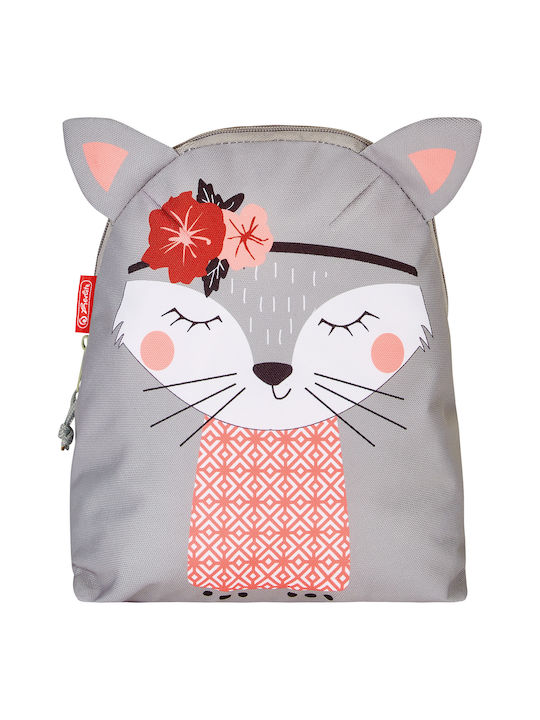 Herlitz Kitty School Bag Backpack Kindergarten in Gray color