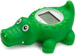 Inofix Ψηφιακό Θερμόμετρο Μπάνιου Crocodile 10°C έως 50°C Πράσινο
