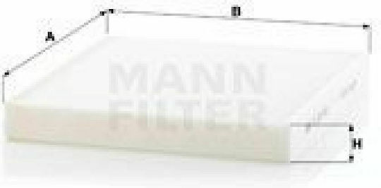 Mann Filter Cabin Filter Frecious Audi A3 / Q2 / Q3 Seat Altea / Leon / Tarraco Skoda Karoq / Kodiaq / Octavia / Superb