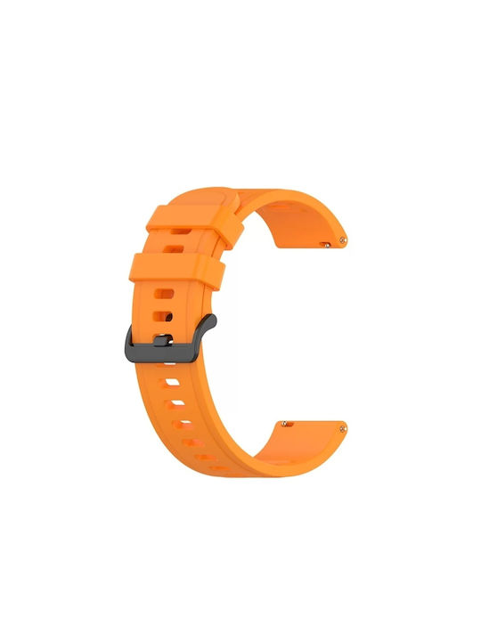 Quick Release Armband Silikon Orange (Realme Watch S)