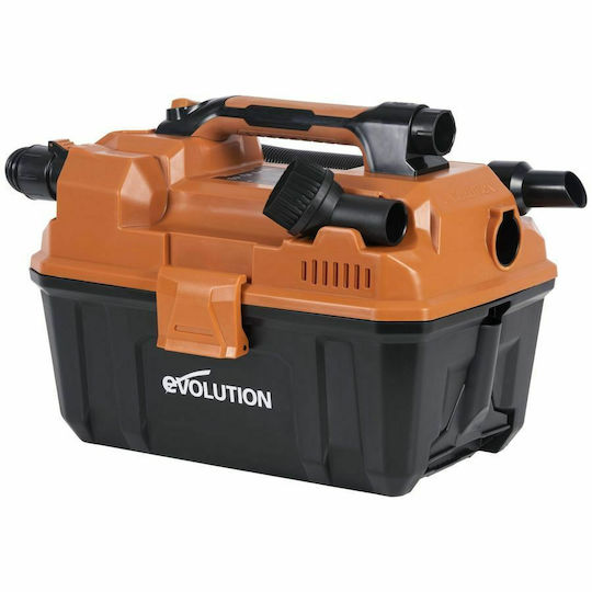 Evolution R11VAC-Li Επαναφορτιζόμενο Σκουπάκι Χειρός 18V Χωρίς Φορτιστή και Μπαταρία Πορτοκαλί