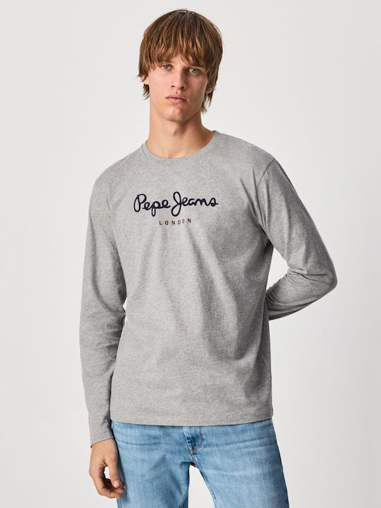 Pepe Jeans Eggo Herrenblusen Langarm Grau
