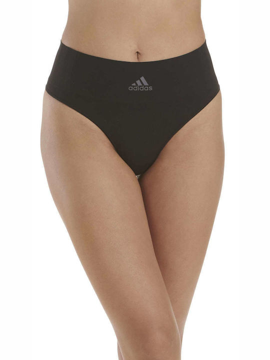 Adidas Damen Zeichenfolge Schwarz