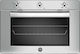 Bertazzoni F90 5 PRO G K X GPL Φούρνος Υγραερίου άνω Πάγκου 88lt Π89.6εκ. Inox