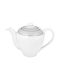 Oriana Ferelli Classic Stripes 17310/S Τσαγιέρα Πορσελάνης Λευκή 1150ml
