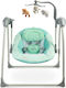 Caretero Electric Baby Relax Swing 2 in 1 Loop with Music Mint for Child up to 12kg