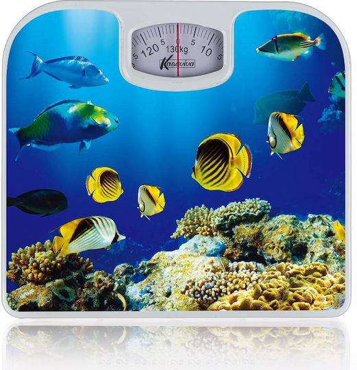 Banquet Αναλογική Ζυγαριά 130kg Μπλε Sea 66132011