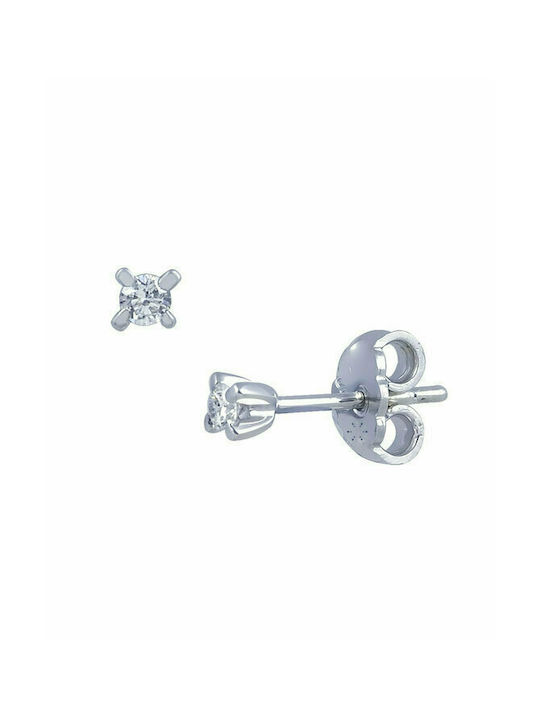 Fa Cad'oro Earrings made of Platinum with Diamond