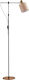 Home Lighting Adept Φωτιστικό Δαπέδου Υ165xΜ40εκ. με Ντουί για Λαμπτήρα E27 Χρυσό