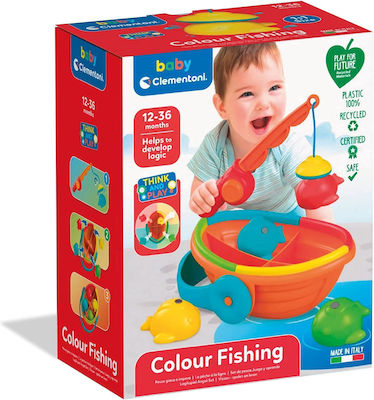 Baby Clementoni Angelspielzeug Colour Fishing für 12++ Monate