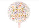 Foil balloon Happy Birthday Pink, 45cm