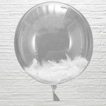 Large Balloon with Wings 3pcs 18"